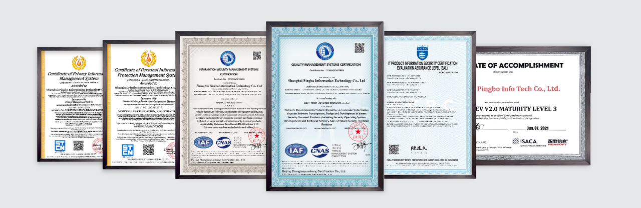 Certifications & Compliance